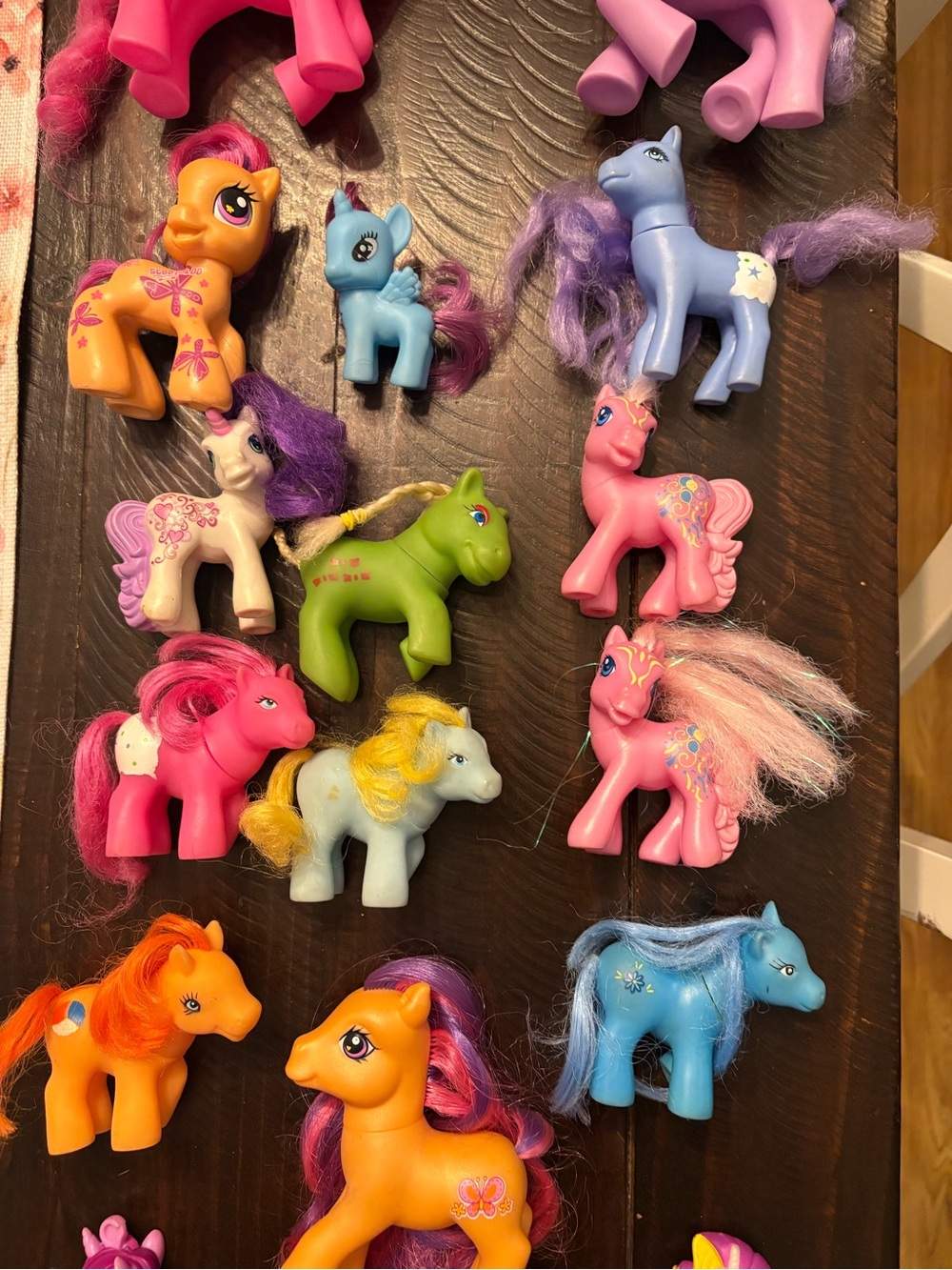 HUGE lot of 22 vintage My Little Pony figures g1 g2 g3